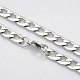 Trendy Unisex 304 Stainless Steel Curb Chain Twisted Chain Necklaces(STAS-E063-04)-1
