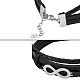 5Pcs 5 Styles Retro Leather Cord Multi-strand Bracelets(BJEW-SZ0001-26)-4