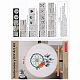 DIY Woven Net/Web with Feather Pattern Embroidery Kit(DIY-O021-17A)-6