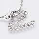 Trendy 304 Stainless Steel Cable Chain Bracelets(BJEW-I243-14GP-B)-3