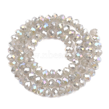 perles en verre plaquent brins(EGLA-A034-J8mm-B09)-2