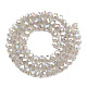 perles en verre plaquent brins(EGLA-A034-J8mm-B09)-2