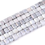 Anti-Tarnish Electroplate Glass Beads Strands, Imitation Gemstone, Cube, AB Color Plated, Faceted, Two Tone, Gainsboro, 4~5x4~5x4~4.5mm, Hole: 1~1.2mm, about 84~87pcs/strand, 14.45~14.96''(36.7~38cm)(GLAA-T025-4mm-10A)