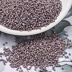 MIYUKI Delica Beads, Cylinder, Japanese Seed Beads, 11/0, (DB2321) Matte Opaque Glazed Dark Beige AB, 1.3x1.6mm, Hole: 0.8mm, about 2000pcs/10g(X-SEED-J020-DB2321)