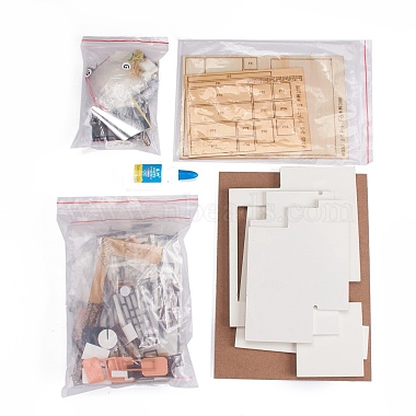 Handmade DIY Wooden Dollhouse Kit(DIY-H103-01)-7
