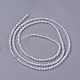 Cubic Zirconia Beads Strands(X-G-F596-48I-3mm)-2