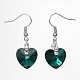 Heart Glass Dangle Earrings(EJEW-JE01737)-2