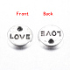 Valentines Day Gift Ideas for Wife Tibetan Style Alloy Charms Pendants(TIBEP-A123976-AS-FF)-1