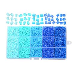 DIY Tube Fuse Beads Sets, Mixed Color, 3x2.5mm, about 7g/compartment(DIY-X0051-08)