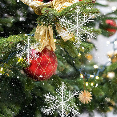 superfindings 20 sac 3 décoration de pendentif en plastique de style Noël(AJEW-FH0003-78)-5