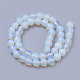 Chapelets de perles d'opalite(G-S259-48-4mm)-2