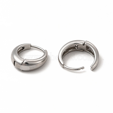 Non-Tarnish 316 Stainless Steel Hoop Earrings for Women(EJEW-C004-15P)-2