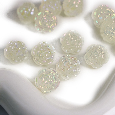 Luminous Plating Acrylic Beads(PW-WG10111-01)-3