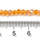plaquent verre transparent perles brins(EGLA-A035-T3mm-L05)-4