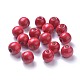 Perles en bois naturel teint(WOOD-Q006-16mm-01-LF)-1