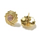 Cat Eye Stud Earrings(EJEW-G400-62G)-3