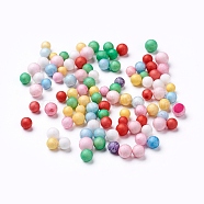 Craft Foam Balls, Round, for DIY Wedding Holiday Crafts Making, Mixed Color, 7~9mm(X-DIY-WH0003-A10)