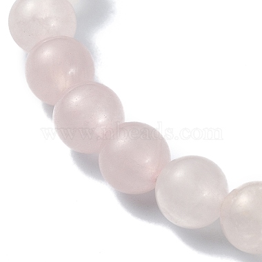 bracelets extensibles en perles rondes en quartz rose naturel(BJEW-JB09881-06)-4