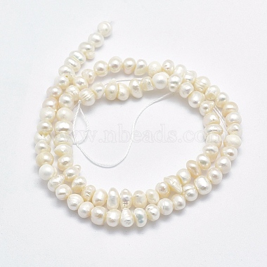 Natural Cultured Freshwater Pearl Beads Strands(PEAR-F007-50)-2