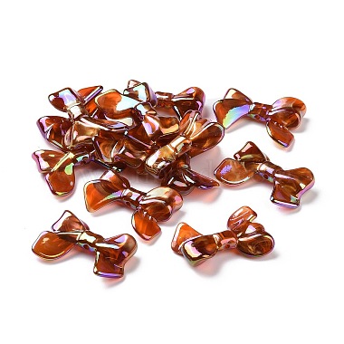 33mm Sienna Bowknot Acrylic Beads