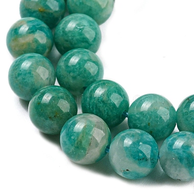 amazonite naturelles brins de perles(G-P503-6MM-10)-4