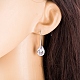 Boucles d'oreilles en acier inoxydable de ton platine(EJEW-EE0002-06A)-3