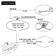 Rack Plating Eco-Friendly Brass Chain Bracelet Making(KK-CJ0001-27)-3