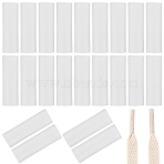 200Pcs Heat Shrinkable Tube, Electric Wire Protective Gear, Clear, 25x5mm(FIND-CN0002-34)