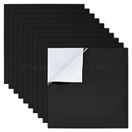 Laser Dimming Paper, Laser Engraving Test Focus Paper, Square, Black, 20x20x0.02cm(AJEW-WH0166-39B)