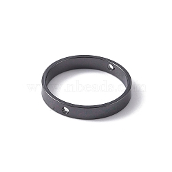 Brass Bead Frames, Rings, Gunmetal, 19x3mm, Hole: 1.2mm(FIND-WH0110-331B)