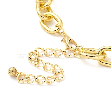 2piezas 2 estilos de collares con colgante de aluminio dorado(NJEW-P289-02A-G)-4
