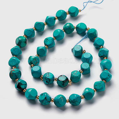 нити из бисера синтетический Howlite(G-M367-22A)-2