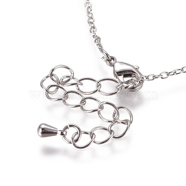 Brass Cable Chain Necklaces Making(MAK-L025-06P)-3