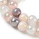 Electroplate & Gradient Color Glass Beads Strands(X-LAMP-M023-03-02)-3