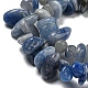 Natural Blue Aventurine Chip Beads Strands(G-M205-10C)-4