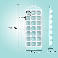 DIY Silicone Molds, Resin Casting Molds, For UV Resin, Epoxy Resin Jewelry Making, Cyan, 297x117x28mm(PW-WG53209-13)