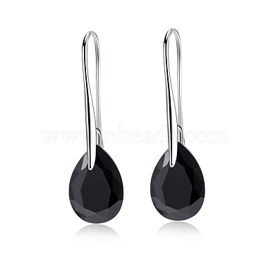 Black Stainless Steel Earrings