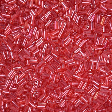 Transparent Colours Luster Glass Bugle Beads(SEED-N005-001-A05)-3
