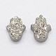 Hamsa Hand Druzy Crystal Beads(G-F535-46A)-2