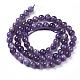 Natural Amethyst Round Bead Strands(G-L170-6mm-03)-4