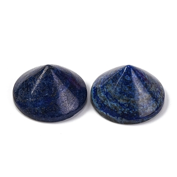 Natural Lapis Lazuli Dyed Cabochons, Cone, 30x17.5mm