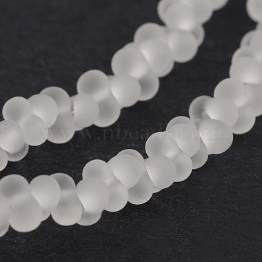 4mm WhiteSmoke Others Glass Beads