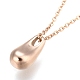 304 Stainless Steel Pendant Necklaces(NJEW-D277-11RG)-2