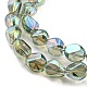 Full Rainbow Plated Electroplate Transparent Glass Beads Strands(EGLA-G037-04A-FR03)-3