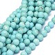 Natural Howlite Beads Strands(X-G-F604-04-10mm)-1
