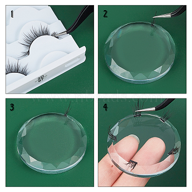Fingerinspire K9 Glass Eyelash Extension Pads(MRMJ-FG0001-08)-5