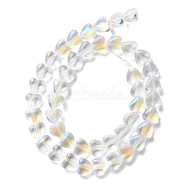 Transparent Glass Beads Strand(GLAA-F112-01J)-3