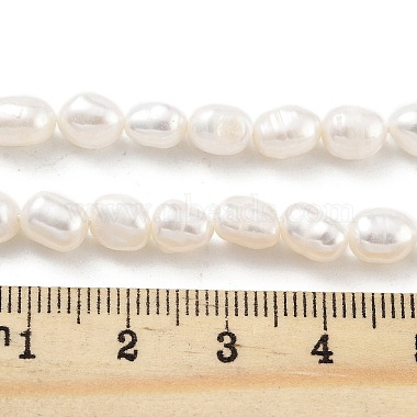 Natural Cultured Freshwater Pearl Beads Strands(PEAR-P062-32D)-5