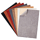 8Pcs 8 Colors Self-adhesive Velet Cloth Fabric(DIY-BC0012-45)-1