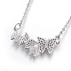 304 Stainless Steel Pendant Necklaces(NJEW-O108-12P)-2